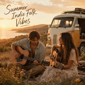 Indie Folk Radio by Deanarrow acoustic music artwork